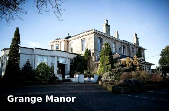 4* Grange Manor Hotel stay, nr The Kelpies