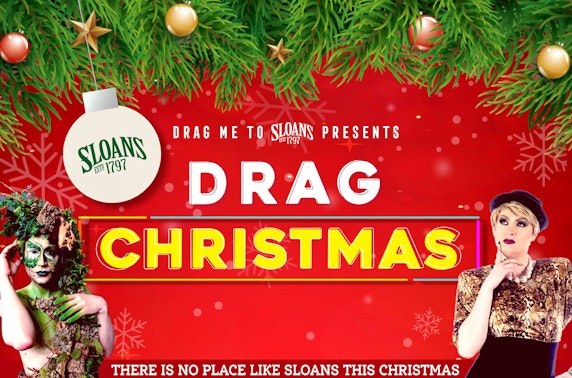Christmas drag night at Sloans
