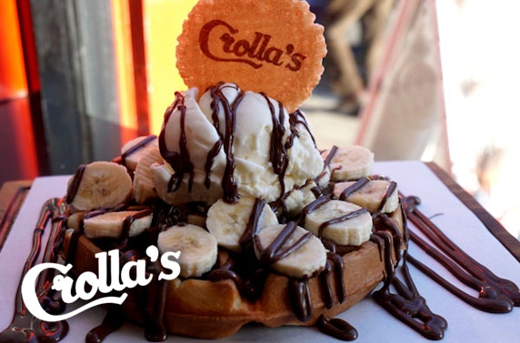 Crolla’s ice cream, Leith