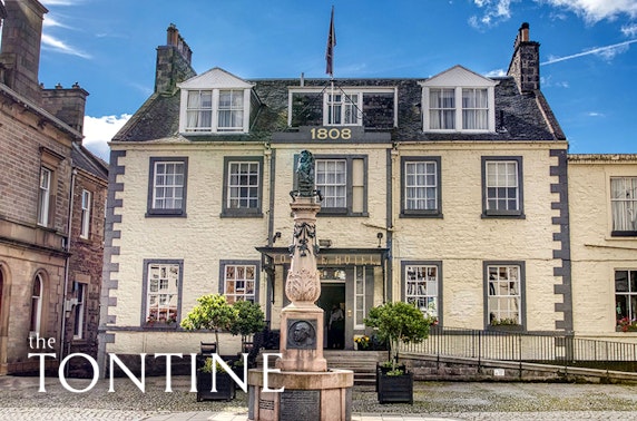 The Tontine Hotel stay, Peebles