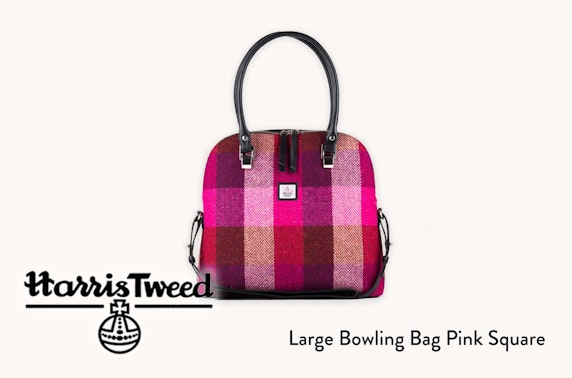 Harris Tweed large bowling style handbag - 4 colours