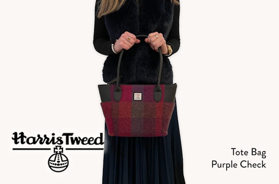 Harris Tweed large tote bag - 3 colours