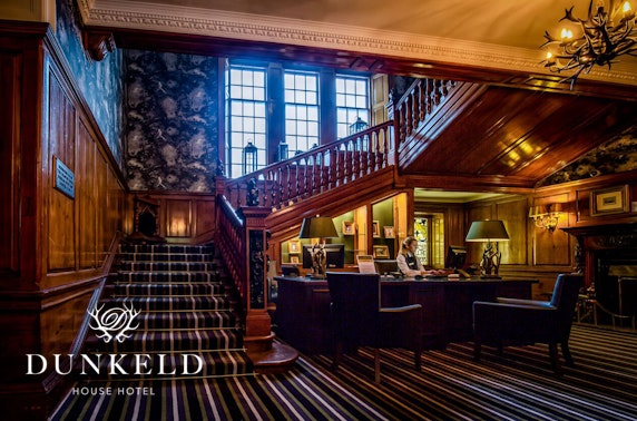 Suite stay at 4* Dunkeld House Hotel, Perthshire