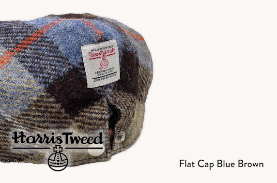 Harris Tweed flat cap - 2 colours