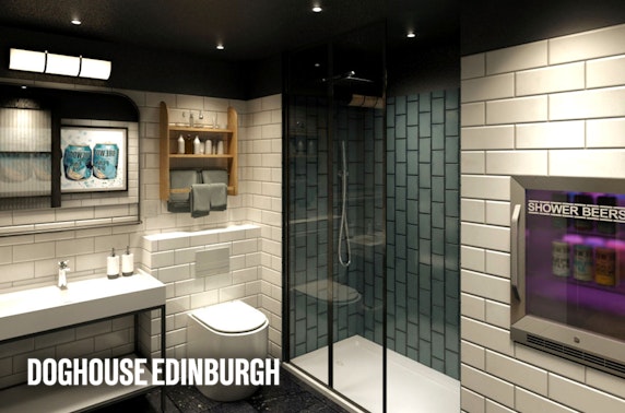 Brand-new DogHouse Edinburgh DBB stay