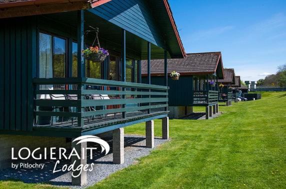 Self-catering lodge stay, nr Pitlochry