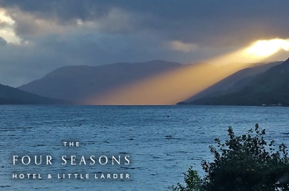 Award-winning chalet stay, Loch Earn