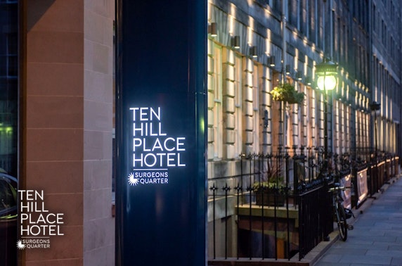 Multi-award-winning 4* Ten Hill Place, Edinburgh