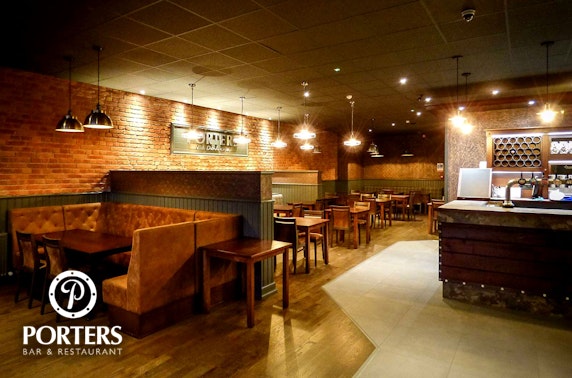 Porters Bar & Restaurant, burgers
