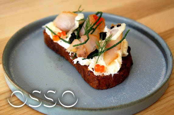 Michelin-recommended Osso, Peebles