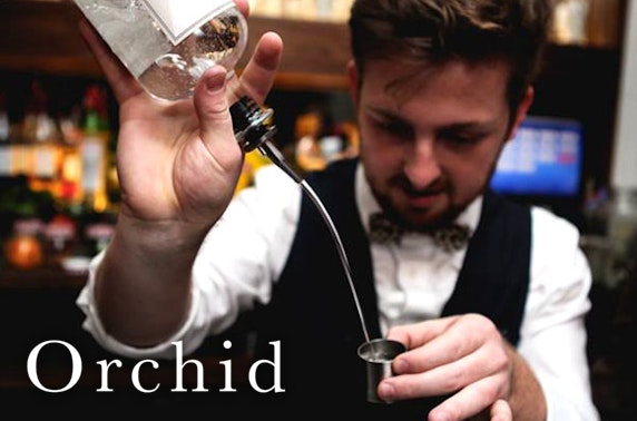 Hendrick's Gin tasting, Orchid Aberdeen