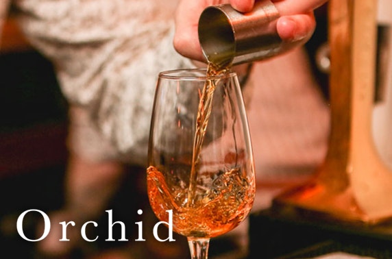 Hendrick's Gin tasting, Orchid Aberdeen
