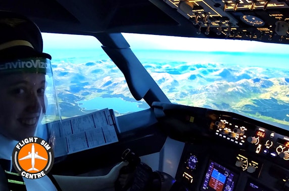 Flight simulation experience, Newcastle