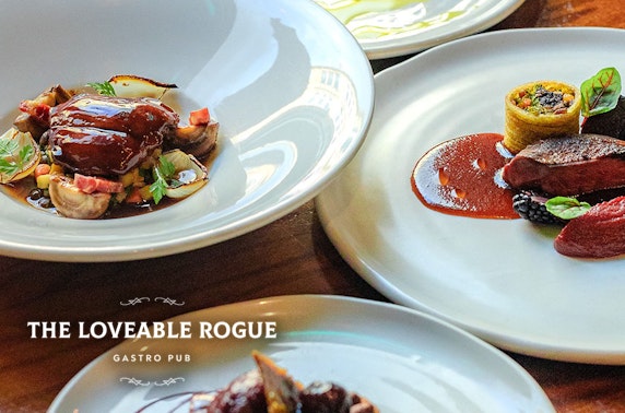 The Loveable Rogue dining, West End