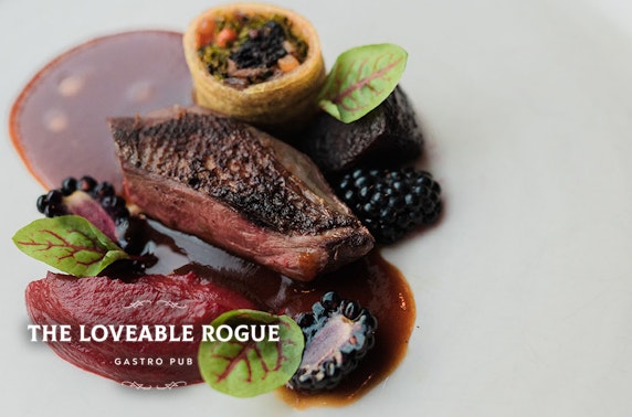 The Loveable Rogue dining, West End