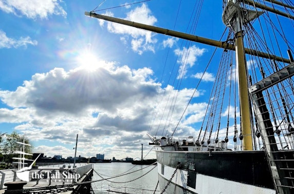 The Tall Ship Glenlee tour & afternoon tea