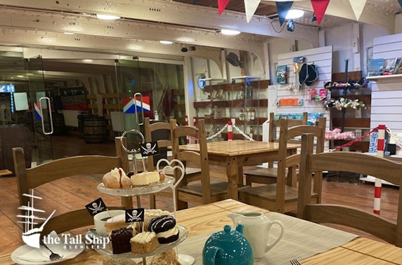 The Tall Ship Glenlee tour & festive afternoon tea