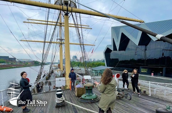 The Tall Ship Glenlee tour & afternoon tea