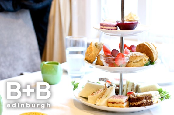Afternoon tea at B+B, West End