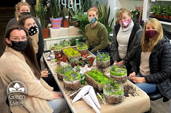 Jungle terrarium workshop, Green Living Glasgow