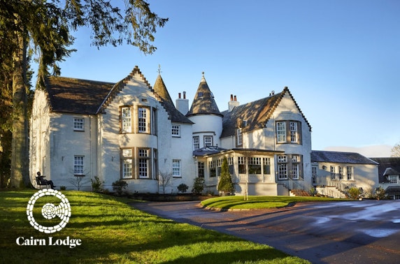 Cairn Lodge Hotel stay, Perthshire