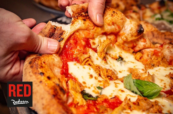 £5 pizza, sandwich or bao buns at Radisson RED