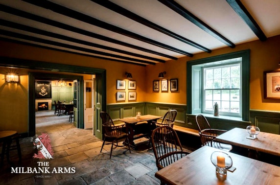 The Milbank Arms stay, North Yorkshire