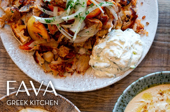 Fava Greek Kitchen dining