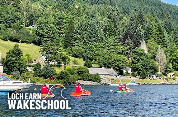 Loch Earn Wakeschool paddle boarding or kayaking 