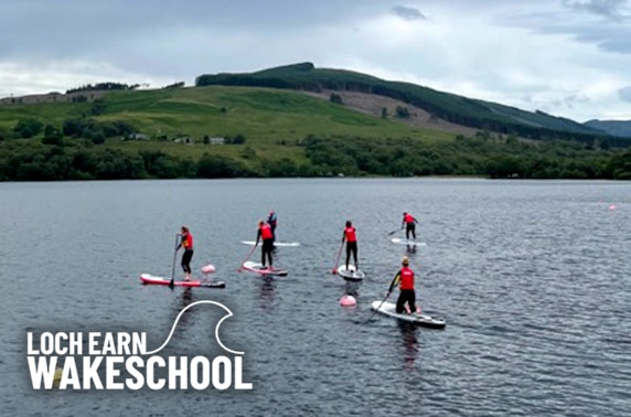 Loch Earn Wakeschool paddle boarding or kayaking