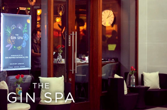 Gin Spa spa day & afternoon tea