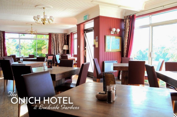 The Onich Hotel stay
