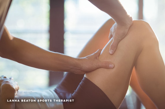 Deep tissue or sports massage, Kirkcaldy