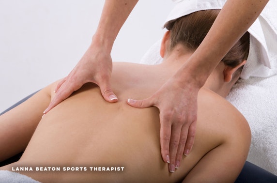 Deep tissue or sports massage, Kirkcaldy