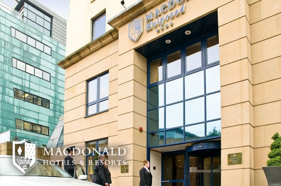 4* Macdonald Holyrood Hotel stay