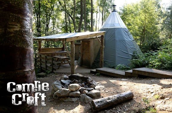 Comrie Croft tipi glamping