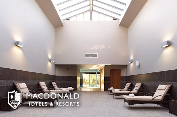 4* Macdonald Inchyra Hotel, luxury spa day
