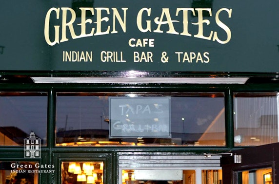 Indian tapas, Green Gates Cafe