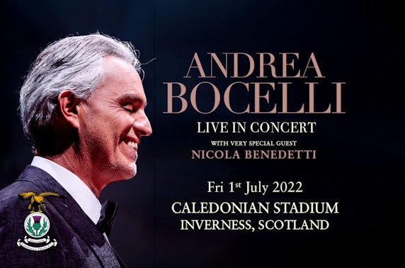 Andrea Bocelli, Caledonian Stadium
