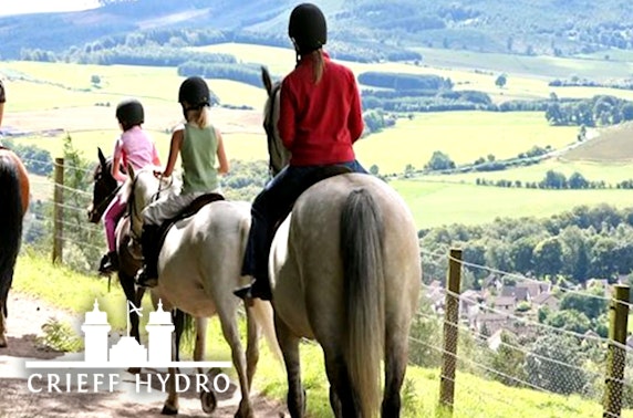 Crieff Hydro Hotel horse riding