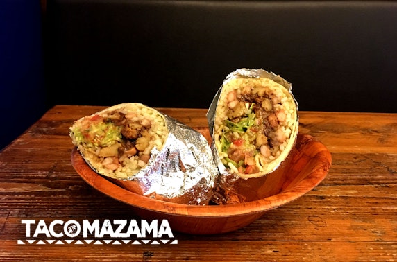 Taco Mazama burrito