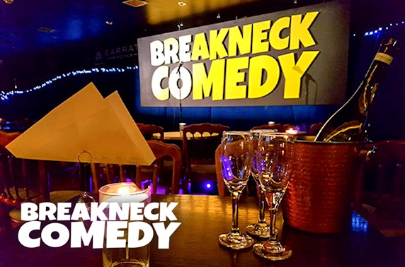 Breakneck Comedy Club tickets & drink