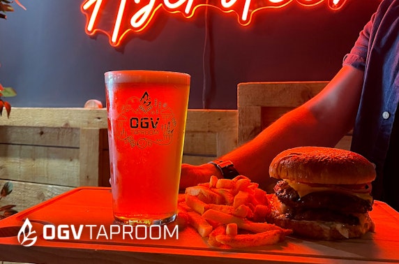 Burgers & beers, OGV Taproom