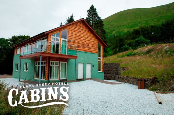 Self-catering cabin stay, Loch Lochy