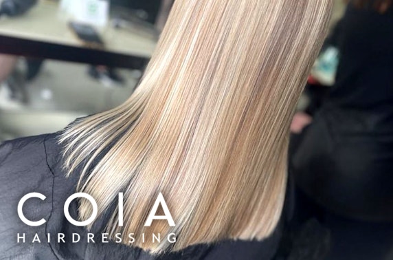 Hair treatments at Coia Hairdressing, West End