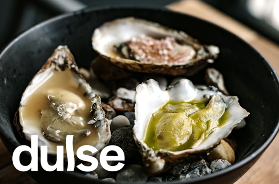 Oysters at Dulse, Edinburgh