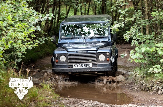 Land Rover safari experience, Action Glen