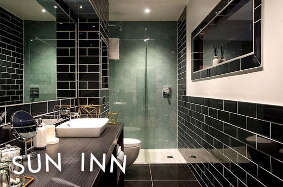 The Sun Inn luxury suite stay, Dalkeith