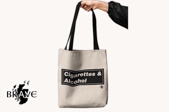 Cigarettes & Alcohol tote bag