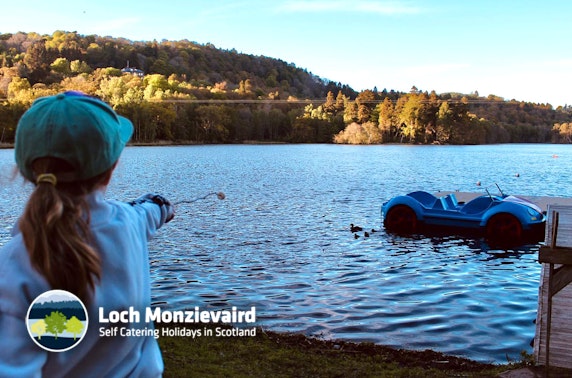 Loch Monzievaird Lodge stay, nr Crieff